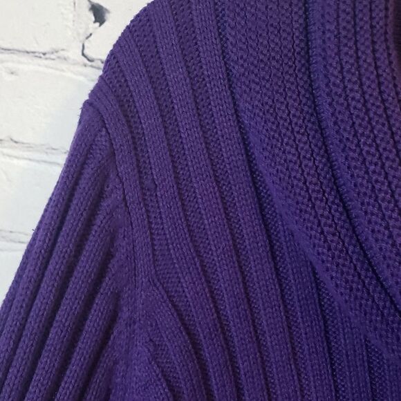 Jones New York Purple Sweater - Picture 7 of 7